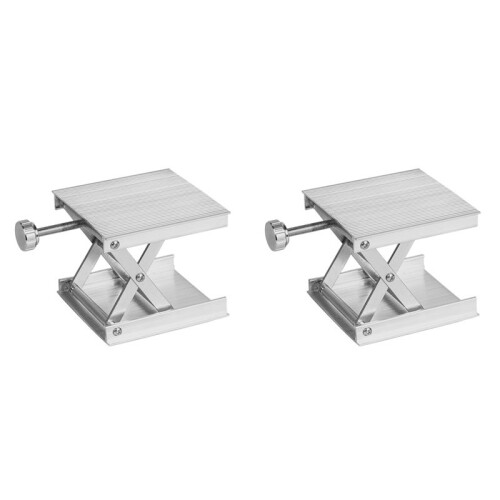 2X 12/16 Wire Rack Horizontal Lifting Platform Adjustable Lifting Platform Supporting 360 Horizontal and Vertical