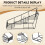 Bottle Wire Display Rack  Syrup Rack Coffee Storage Rack Multifunction Milk Tea Cup Rack Display 6