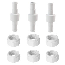 Pool Cleaner Hose Swivel D20 and Hose Nut D15 Kit Replace for 280 180 380 3900 Pool Cleaner (9 Pack)