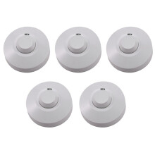 5X 220V 800W Microwave Sensor Pir Occupancy Body Motion Detector Light