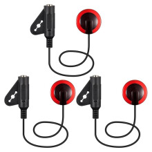 Piezokontaakikrofonpickuper för Stränginstrument, Perfekt för Gitarr, Fiol och Mer - 3-Pack