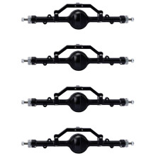 4X CNC Aluminum Alloy D90 Front Rear Axle for 1/10 RC Crawler RC4WD D90 D110 Gelande II TF2 Yota II Axle Upgrade Parts,2