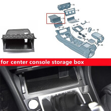5GG863391 Car Center Console Storage Box for MK7 5GG 863 391