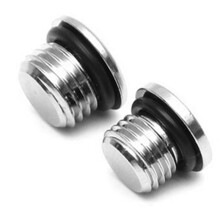 2 Pcs Scuba Diving 1St Stage Regulator LP+ Low Pressure + High Pressure Port Plug Scuba Diving Replacement Part