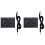 2X 4 Port Audio , 3.5mm Stereo AUX Audio Selector, 4 Input 1 Output/1 Input 4 Output Audio Switcher Box 1
