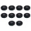 10X Computer  RGB Lighting Effect External Host Power  Button,Suitable for Internet Cafes,Offices (Black) 1