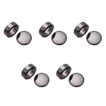 5X För IDrive Car Multimedia Button Cover Trim Knop Sticker för F10 F18 F07 F20 F21 F06 F12 F30 F01 F02 F25 F26