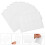 120Pcs White Writable No Iron Fabric Laundry Labels for Clothing 3