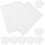 120Pcs White Writable No Iron Fabric Laundry Labels for Clothing 7