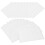 120Pcs White Writable No Iron Fabric Laundry Labels for Clothing 8