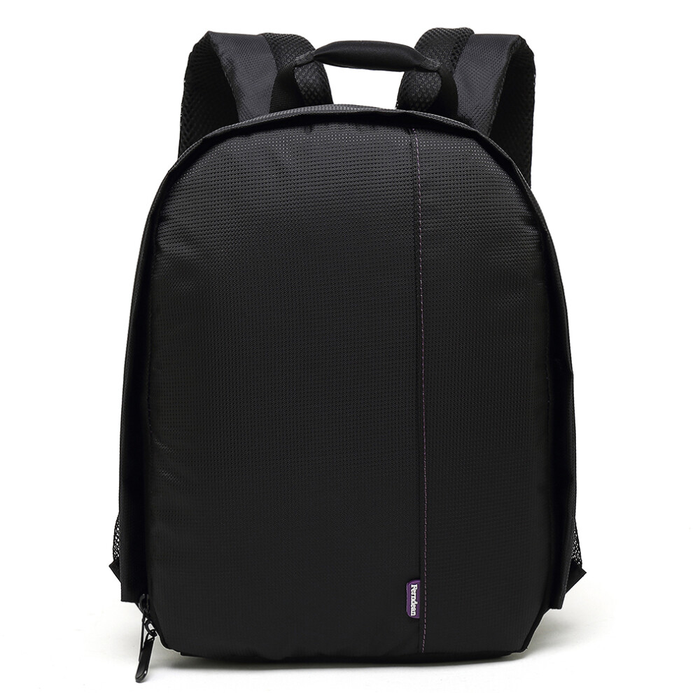 Durable Dslr Camera Backpack Water-Resistant Multi-Functional Grey 3161621444813