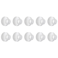 10X Ventilation Pipe Reducer Adapter Pipe Air Duct Adapter Pipe Connector for Inline Ventilation System(150-100mm)