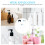 6Pcs Durable Plastic Spray Nozzles Trigger Sprayer Heads for Gardening 6