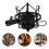 1Pack Ronde Basis Microfoonstatief Voor Zingen En Gamen 5,3X3,5In 3