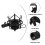 1Pack Ronde Basis Microfoonstatief Voor Zingen En Gamen 5,3X3,5In 6