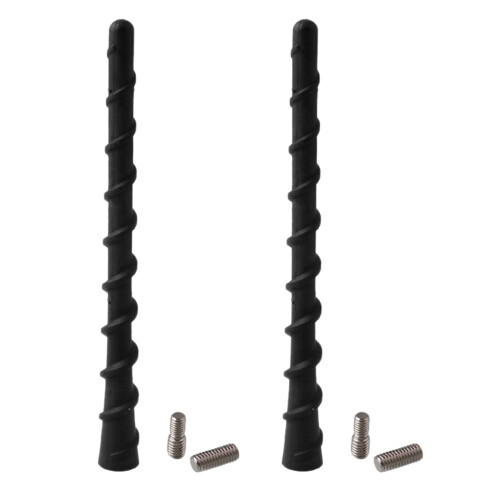 2X Antena de Substituição Direta Em Espiral de 7 Polegadas para     Cherokee  Dart Journey Avenger Durango