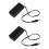 2X  9V PP3 Battery Holder Box Case Wire Lead /OFF  Cover + 2.1mm Plug 1