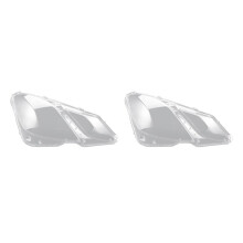 2X Lato Destro RH per W207 E-Coupe 2009-2012 Copriobiettivo del Faro Ombra del Faro Borsette Copertura del Faro di Vetro