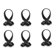 6X CPU 8 Broches Femelle Vers CPU ATX 8 Broches + ATX 4 Broches Mâle Adaptateur Convertisseur D'Alimentation Câble D'Extension