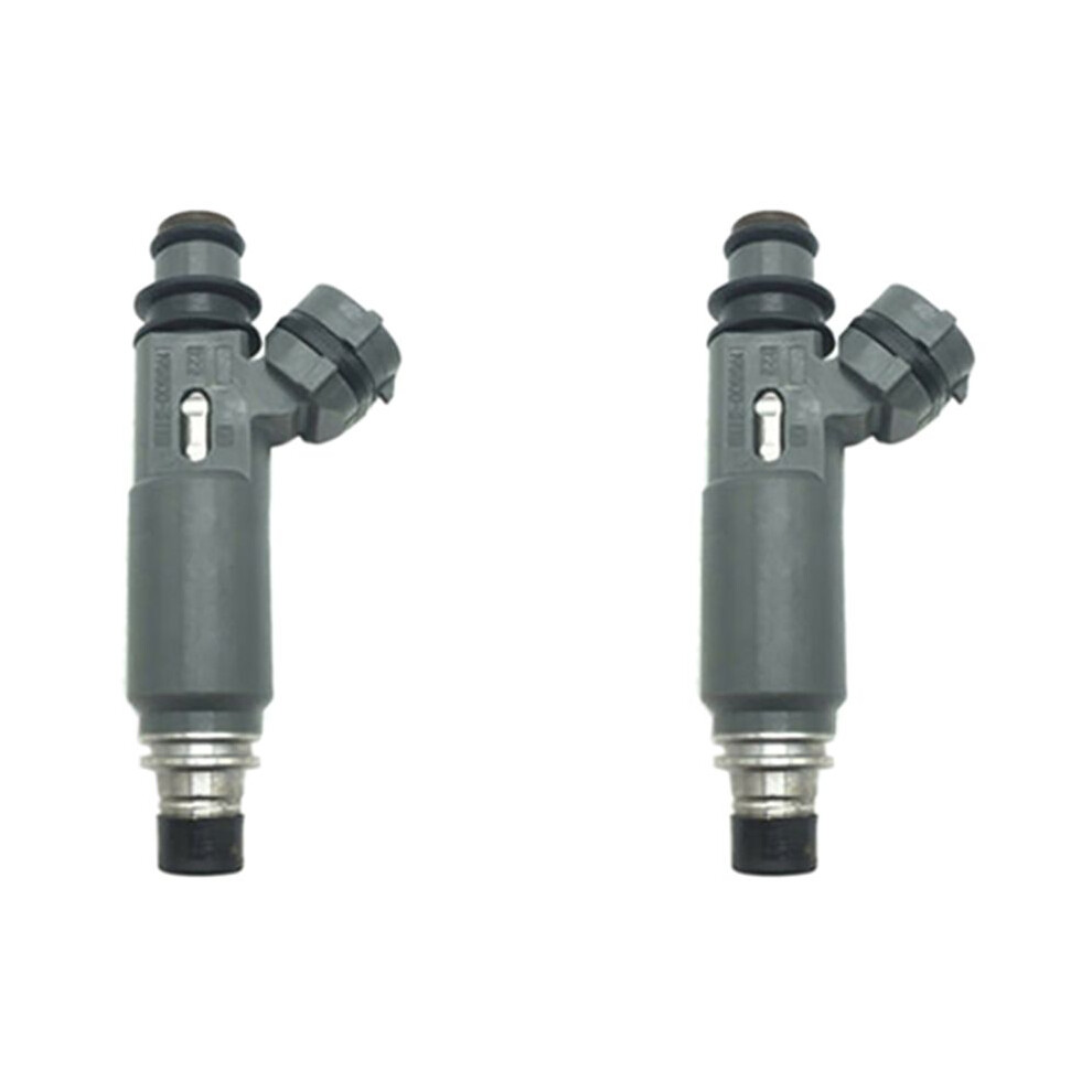 2Pcs Car Fuel Injector Nozzle For Protege 1.5L 1.6L 1997-2003 195500-3110 Gray 4713025515447