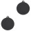 2Pcs Black Silicone Heat Resistant Mat Induction Cooker Protective Pad 3