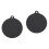 2Pcs Black Silicone Heat Resistant Mat Induction Cooker Protective Pad 4