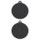 2Pcs Black Silicone Heat Resistant Mat Induction Cooker Protective Pad 5