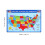2 Sets Geography World Country Map Poster For Household Learning 10