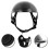 Casque Pour Chiot Noir En Polyester Pièce Protection Fiable 3