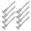 6Pcs Crib Latch Window Screen Plunger Pin Spring-Loaded Repair Kit 1