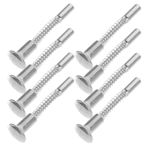 6Pcs Crib Latch Window Screen Plunger Pin Spring-Loaded Repair Kit
