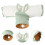 Groene Speel- En Rust Tunnel Van Stof Hamsters 4