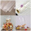 2 Rolls Transparent Wrapping Paper Large Cellophane Bouquet 3