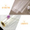 2 Rolls Transparent Wrapping Paper Large Cellophane Bouquet 5
