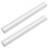 2 Rolls Transparent Wrapping Paper Large Cellophane Bouquet 8