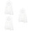 3Pcs Compact White Dream Catcher Kit for Home Wall and Balcony Decor 9