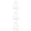 3Pcs Compact White Dream Catcher Kit for Home Wall and Balcony Decor 10