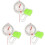 3X Professional Outdoor Thumb Compass Competition Elite Direction Compass Portable Compass Map Scale 1