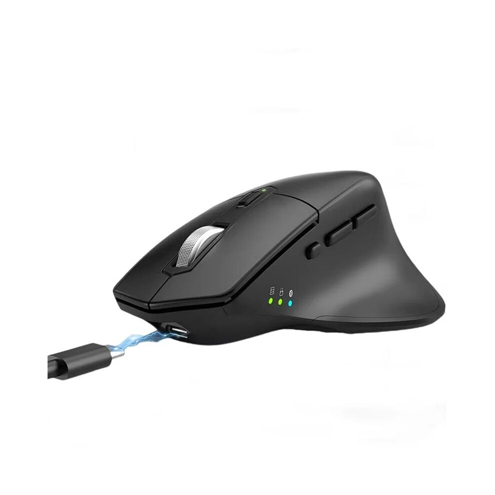 Vertical Mouse ,Ergonomic Bt5.0 & 2.4G Wireless Mouse With Silent Click For Laptop Pc 6034081298739