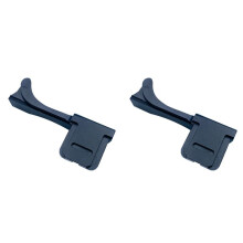 2X Metall Blitzschuh Daumenauflage Handgriff für  M9 M8 Kamera Blitzschuh Halterung Adapter Blitzschuh Abdeckung Daumenauflage Griff B