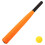 1Set Interactive Foam Baseball Toy Set Orange Backyard Play for Teens 9