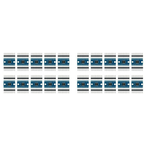 20X Module de Conversion Bidirectionnel de Niveau Logique à 8 Canaux 3,3 V 5 V TXS0108E Module de Conversion Mutuelle TXB0108