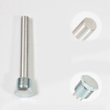 2 Pack 1/2Inch NPT RV Water Heater Anode Rod with PTFE Tape Magnesium-Anode Rod for Atwood Heaters 11553, for RV,