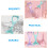 Durable Blue Silicone Eyeliner Aid Eye Makeup Tool for Daily Use 8