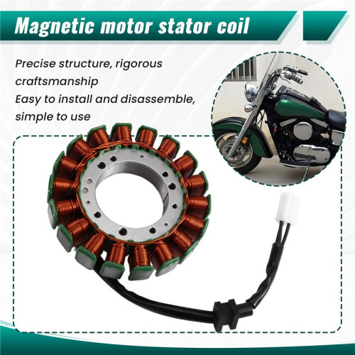 Generator Magneto Stator Coil 21003-132 for  VN1500 2000-2004 521003-1356 2