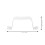2Pcs Square Aluminum Gutter Clips White Downspout Extension Brackets 10