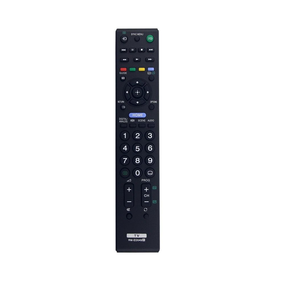 Rm-Ed049 Replace Remote For Bravia Lcd Tv Kdl-32Ex340 Kdl-32Ex343 Kdl-32Bx350 Kdl-40Bx450 Kdl-42Ex440 Kdl-42Ex443 6033027386769
