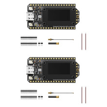 2 Stück Upgrade Heltec WiFi LoRa 32 V4 ESP32S3+SX1262 BLE LoRa Node für Meshtastic LoRaWAN 28dBm Sendeleistung