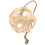 Durable Bamboo Hanging Feeder Ball for Rabbits and Small Pets 11