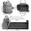 Babywindelrucksack mit Wickelunterlage (Dunkelgrau) 3